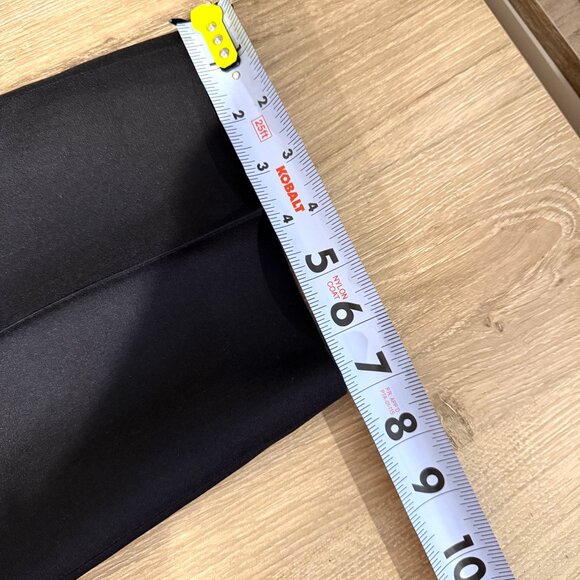 Sigrid Olsen Collection Black 100% Silk Ankle Pants Dressy Formal Minimalist 8 - Picture 11 of 12